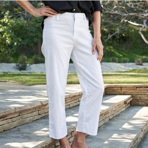 Frank & Eileen The Kinsale Trouser in white
